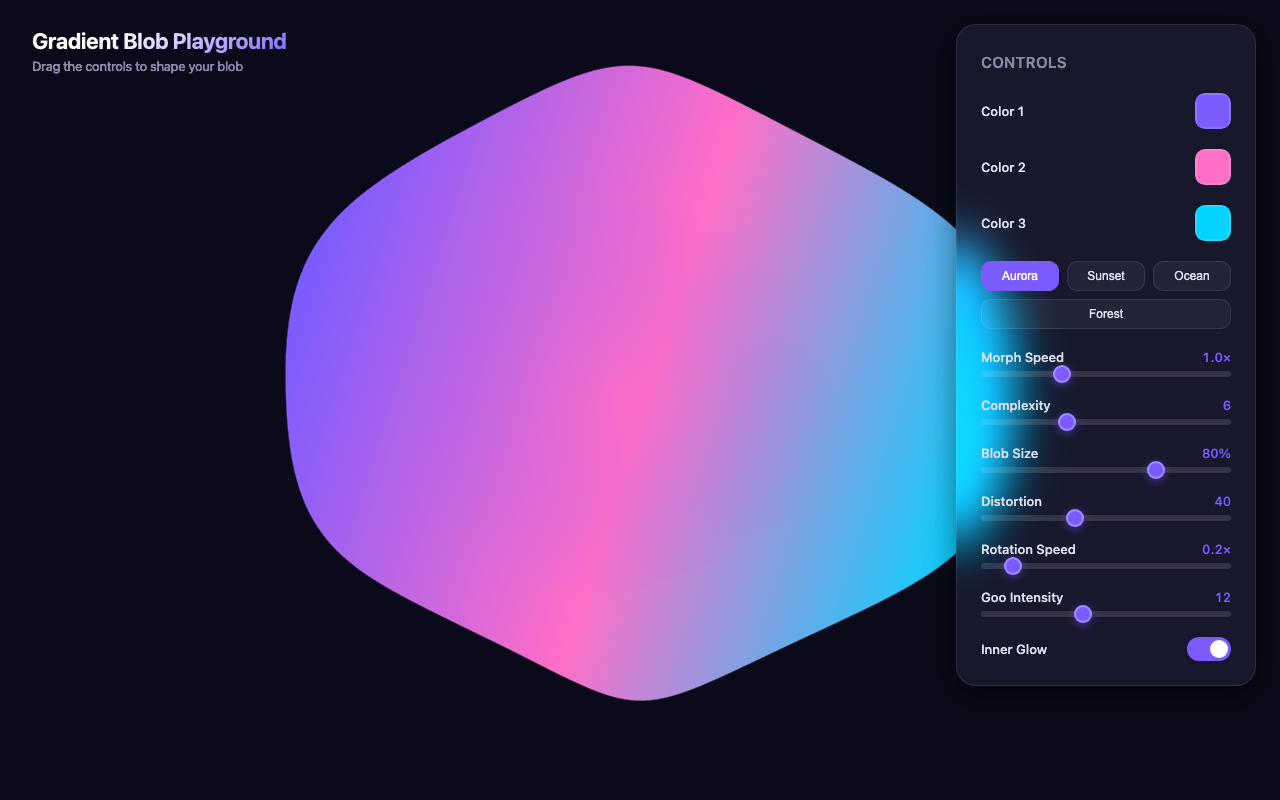 nvidia/nemotron-3-nano-30b-a3b:free - Gradient blob playground
