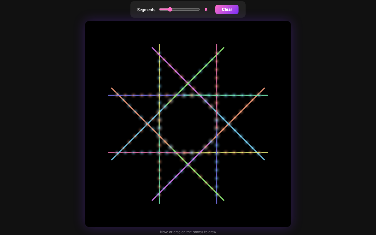 nvidia/nemotron-3-nano-30b-a3b:free - Kaleidoscope generator